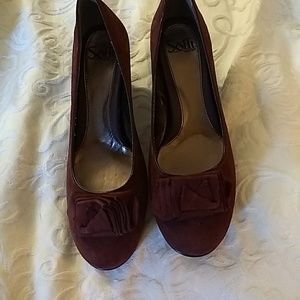 Burgandy heels